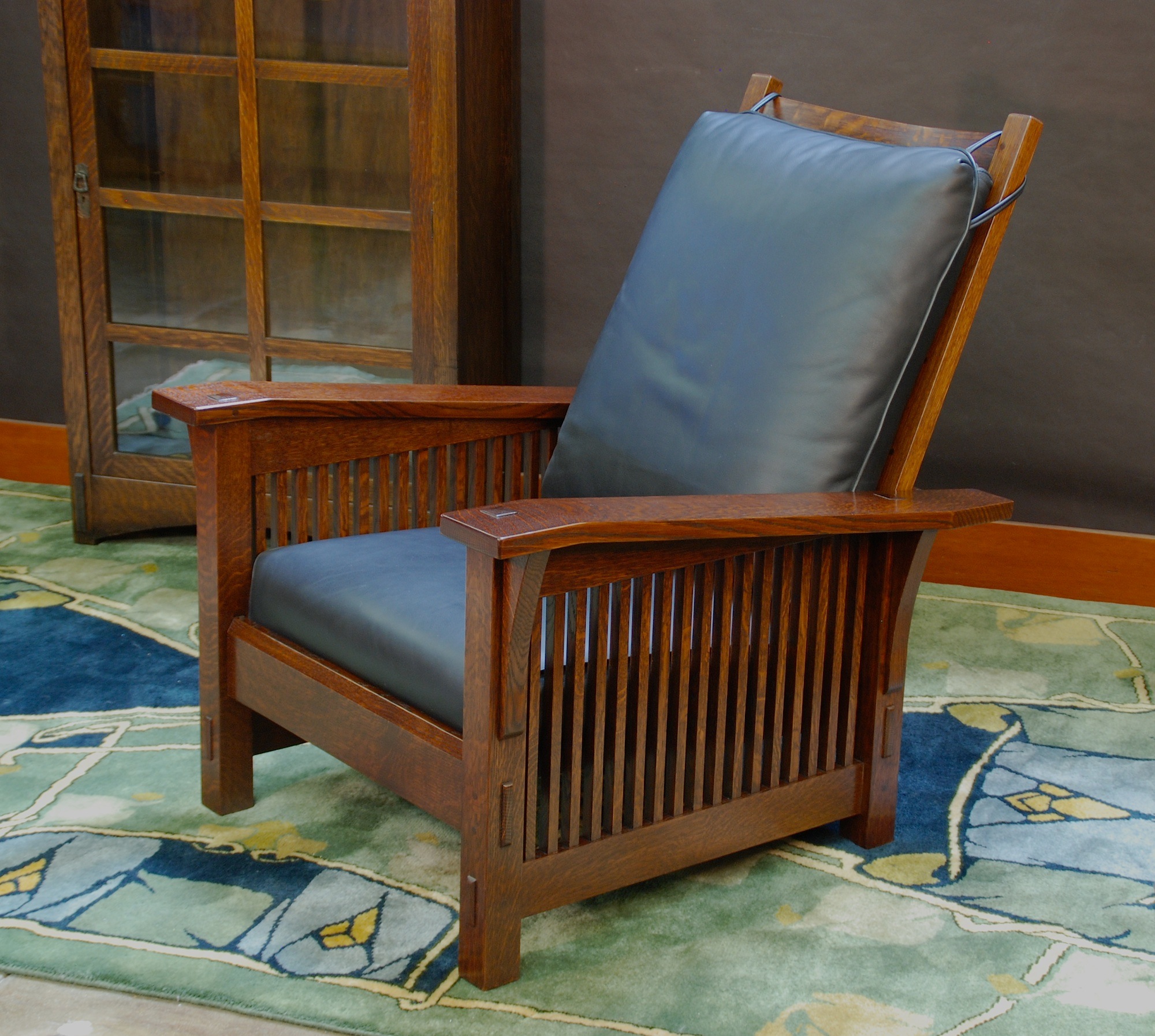 Mission style clearance morris chair